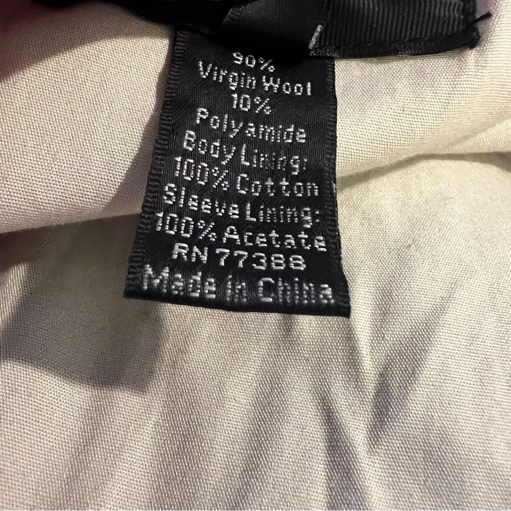 J. Crew Collection virgin wool Women's Gray Jacket 8